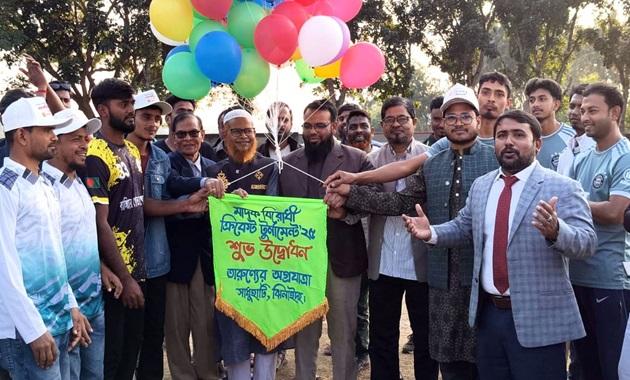 ঝিনাইদহে মাদকমুক্ত ও আলোকিত সমাজ বিনির্মাণে ক্রিকেট টুর্নামেন্টে’র উদ্বোধন