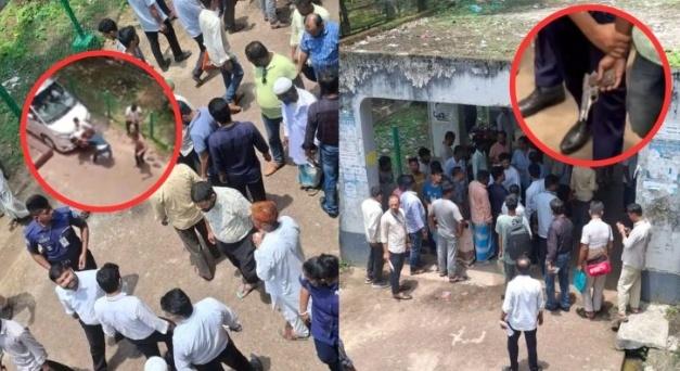 কক্সবাজার আদালত প্রাঙ্গণে বিএনপি নেতাকে লক্ষ্য করে গুলি, সাবেক ইউপি সদস্যসহ আহত ২।